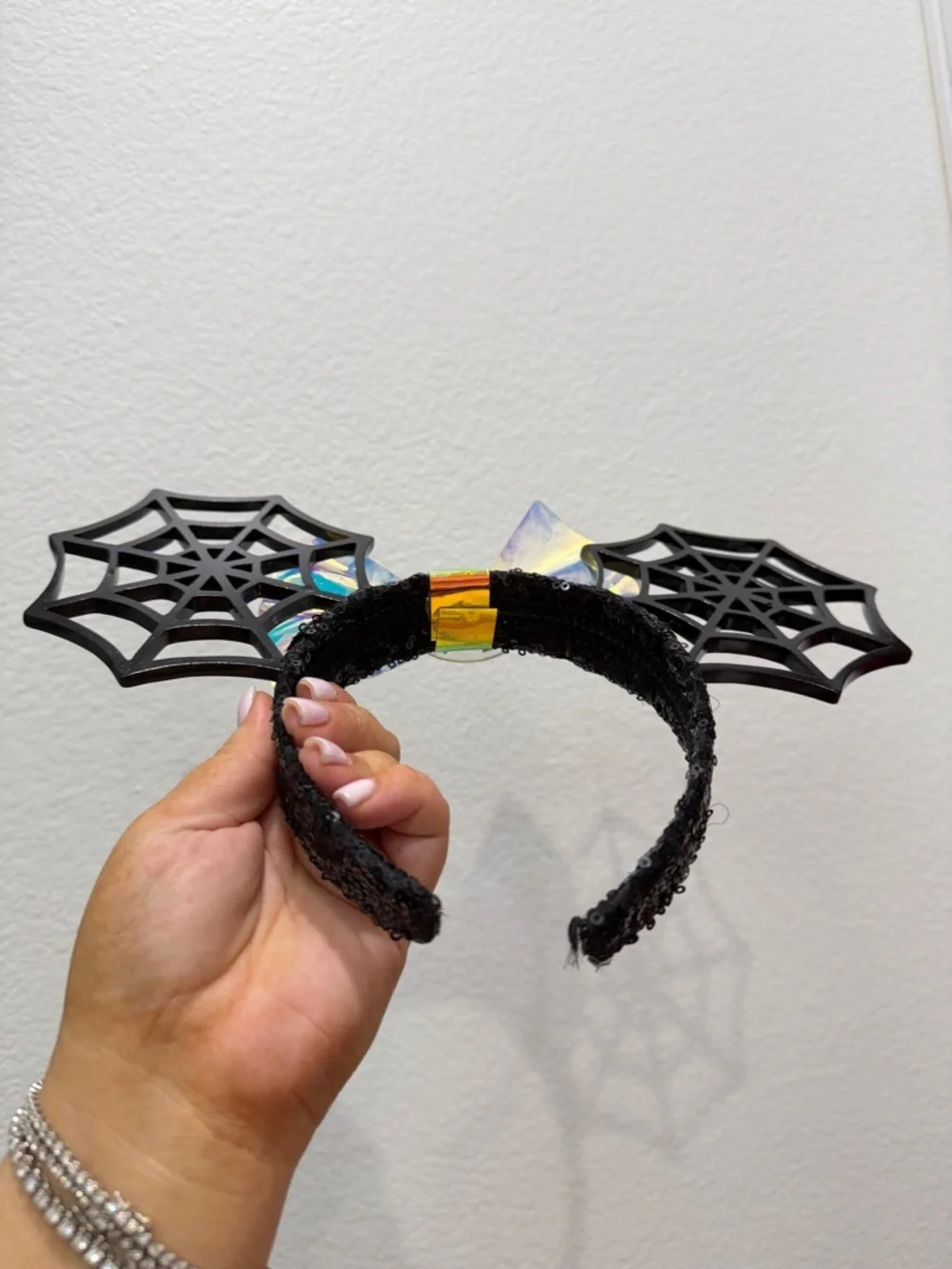 NEW Disney Boxlunch Halloween Spider Web Ears